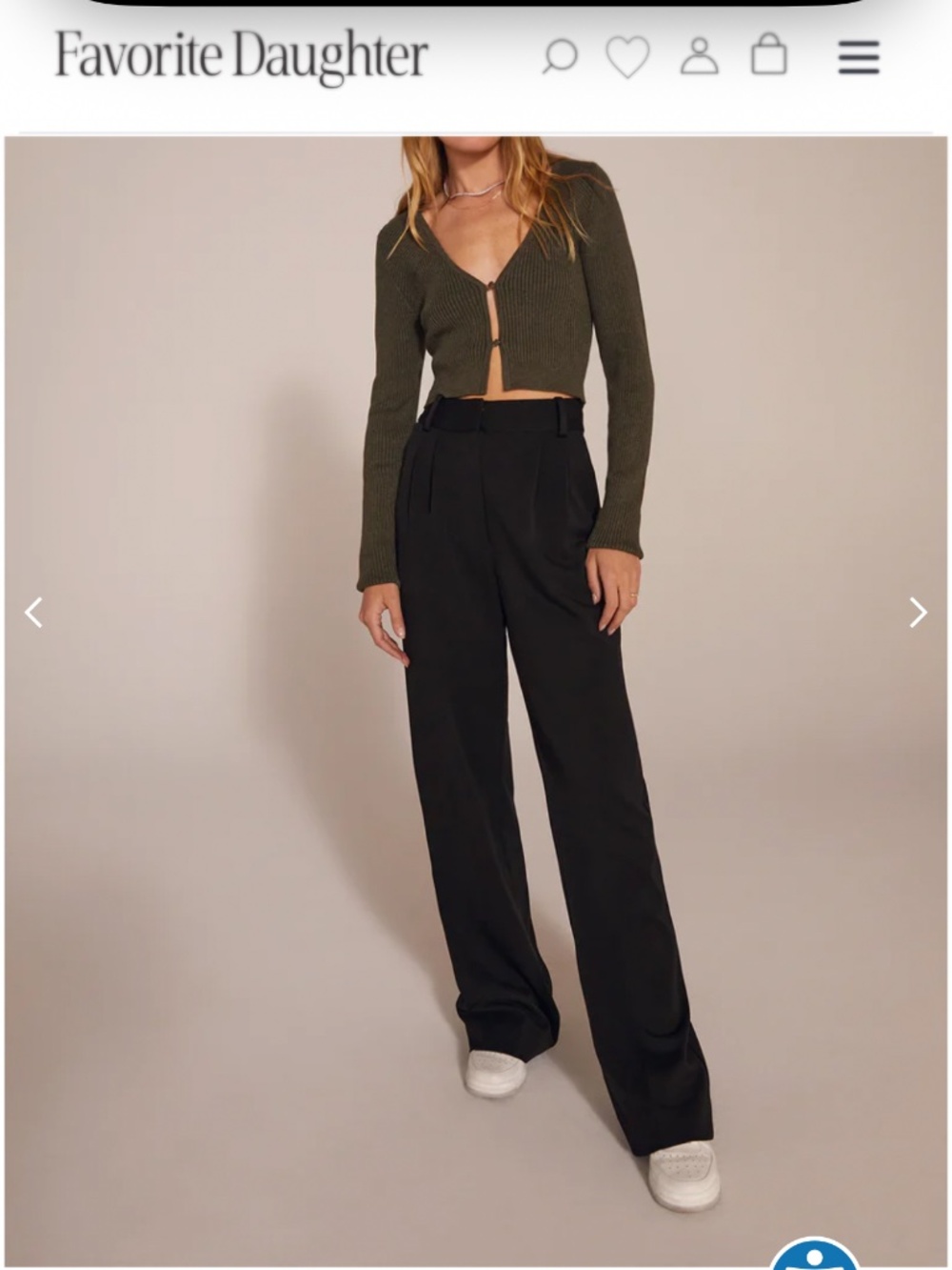 Favorite Daughter The Favorite Pants , Black , 2